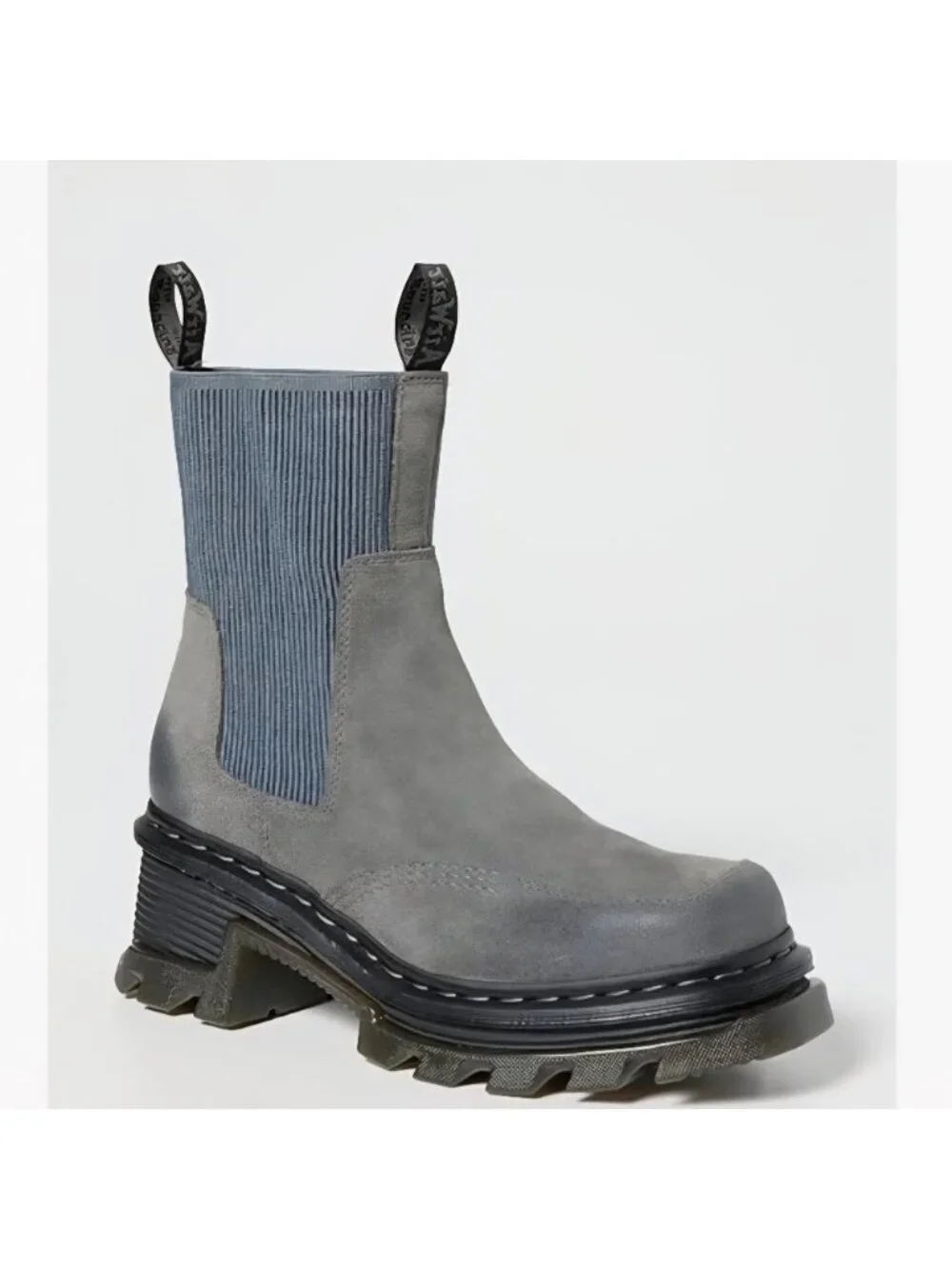 Dr. Martens Corran Chelsea Waxy Suede Heeled Boots